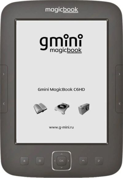 Лот: 3807890. Фото: 1. gmini MagicBook C6HD Gray E-Ink... Электронные книги