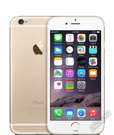 Лот: 5714326. Фото: 1. iPhone 6 Gold 128 Gb New. Смартфоны