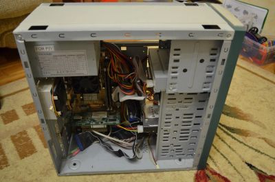 Лот: 8503652. Фото: 1. ПК ASUS P4B533-X / Intel Celeron... Компьютеры в сборе