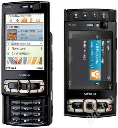 Лот: 443439. Фото: 1. Nokia N95-8gb оригинал. Кнопочные мобильные телефоны