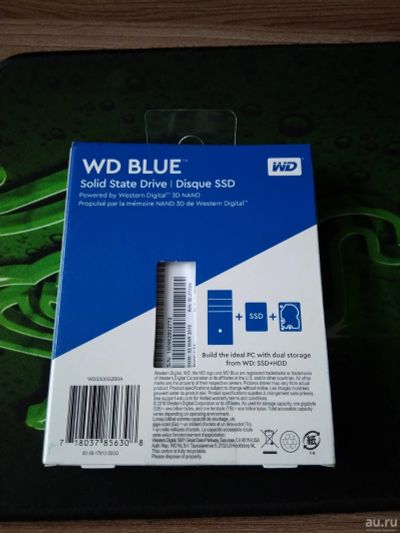 Лот: 13846599. Фото: 1. SSD WD blue. SSD-накопители