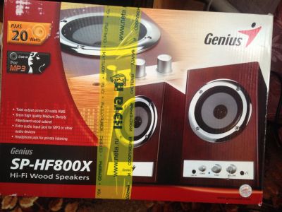 Лот: 12887852. Фото: 1. Колонки Genius SP-HF800X 2x10W. Активные акустические системы