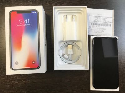 Лот: 14234463. Фото: 1. Apple iPhone X 64Gb Space Gray... Смартфоны
