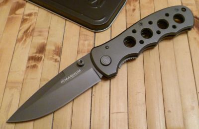Лот: 4268744. Фото: 1. Нож "Dark Force". Magnum by Boker. Ножи, топоры