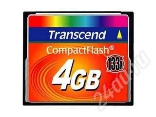 Лот: 301853. Фото: 1. CF 4 GB Compact Flash. USB-флеш карты
