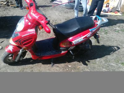 Лот: 7626770. Фото: 1. Sonic 50cc, (отличное состояние... Мотороллеры, мопеды