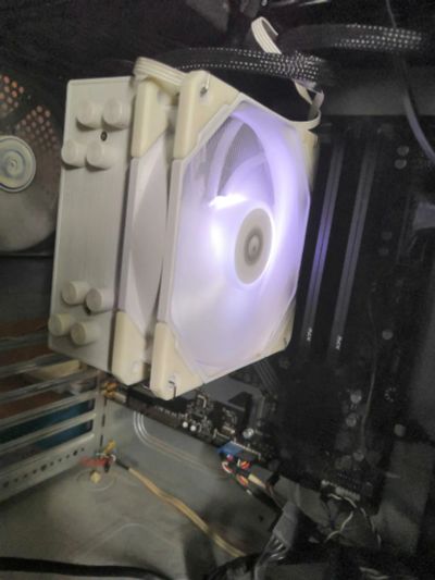 Лот: 25645736. Фото: 1. ID-Cooling SE-224-XTS WHITE LGA1700... Системы охлаждения