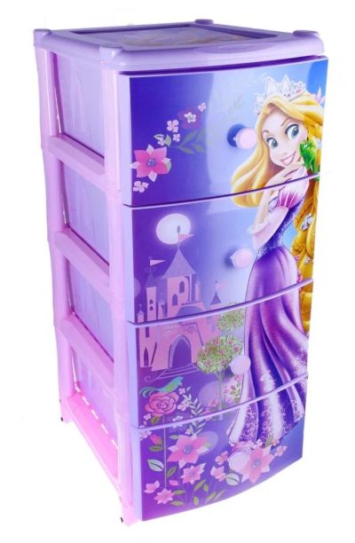 Лот: 6902138. Фото: 1. Комод для игрушек "Дисней" на... Шкафы, стеллажи, комоды