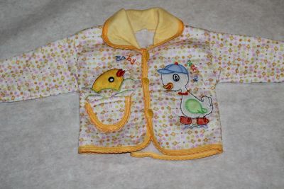 Лот: 5027071. Фото: 1. Кофточка утеплённая на 9 месяцев... Свитера, худи, толстовки