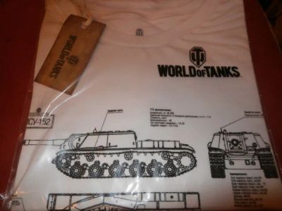 Лот: 5962360. Фото: 1. World of tanks ИСУ-152 футболка... Футболки, поло