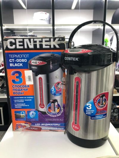 Лот: 16218559. Фото: 1. Термопот Centek 3L. Чайники, кофемашины, кулеры