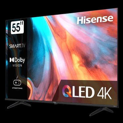 Лот: 25520636. Фото: 1. QLED Телевизор Hisense 55E7HQ... Телевизоры