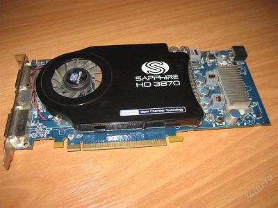 Лот: 1882269. Фото: 1. Sapphire Radeon HD3870. Видеокарты