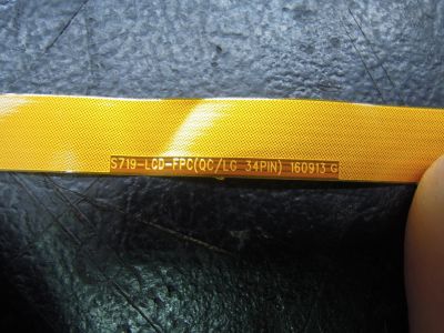 Лот: 12637573. Фото: 1. Шлейф дисплей-основная плата Irbis... Запчасти для планшетов