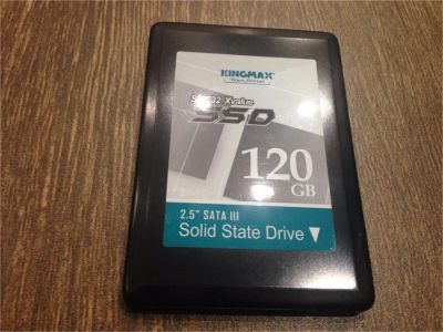 Лот: 10756905. Фото: 1. Почти новый 120 ГБ SSD-накопитель... SSD-накопители