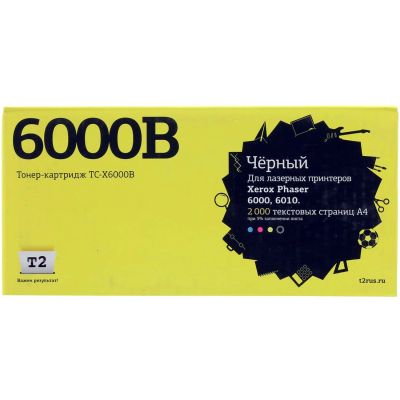 Лот: 24469468. Фото: 1. Тонер-картридж T2 TC-X6000B/Xerox... Картриджи, расходные материалы