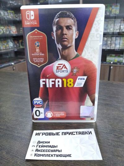 Лот: 16718159. Фото: 1. FIFA 18. Оригинальный картридж... Игры для консолей