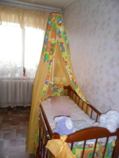 Лот: 3091752. Фото: 1. Продам кровать-маятник для ребенка... Детские кровати и кроватки