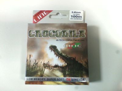 Лот: 7558651. Фото: 1. Леска SWD "Crocodile" 100м ваккум... Леска, блесны, крючки, мормышки