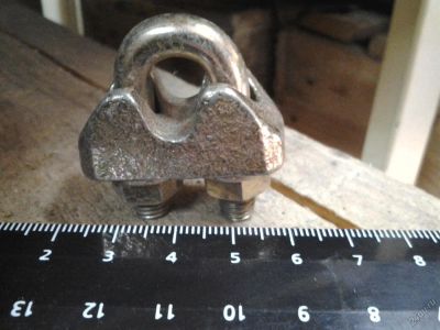 Лот: 5918982. Фото: 1. хомут металлический 8 мм, болты... Крепёж