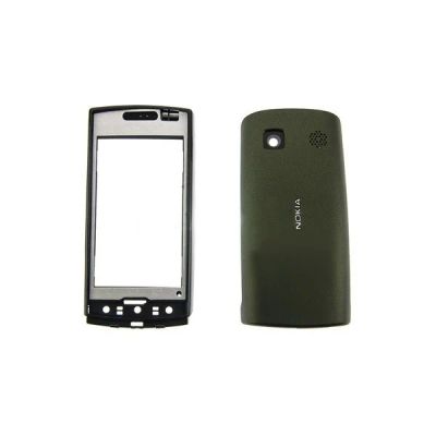 Лот: 25352758. Фото: 1. Корпус для Nokia 500 Хаки. Корпуса, клавиатуры, кнопки