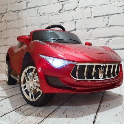 Лот: 15399878. Фото: 1. Электромобиль Maserati красный. Детские электромобили