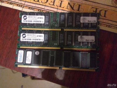 Лот: 13373407. Фото: 1. Оперативная память DDR1 1024 Infineon... Оперативная память