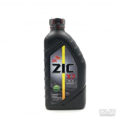 Лот: 12202522. Фото: 1. Масло ZIC X7 5W30 синтетика 1л... Масла, жидкости