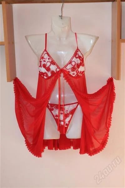 Лот: 2562512. Фото: 1. Комплект (сорочка + трусики... Нижнее бельё
