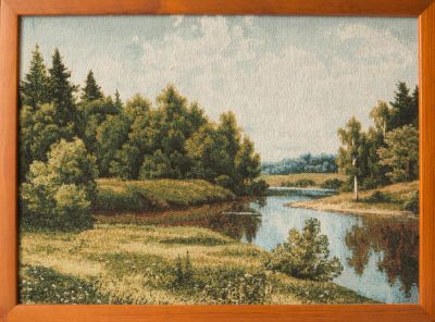 Лот: 6189265. Фото: 1. Картина "Затишье". Картины, гравюры