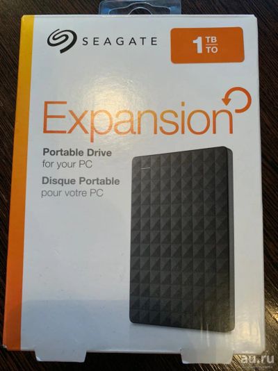 Лот: 13595383. Фото: 1. 1 ТБ Внешний HDD Seagate Expansion... Внешние жесткие диски