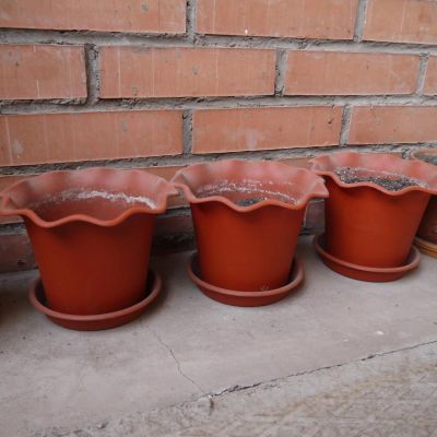 Лот: 10834200. Фото: 1. Горшок для цветов. Кашпо, горшки, вазоны для цветов