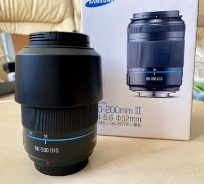 Лот: 18757179. Фото: 1. Объектив Samsung NX 55-200. Объективы