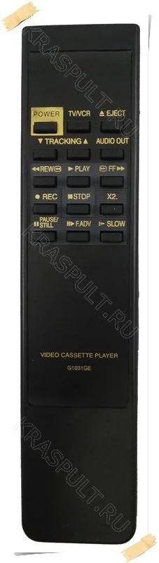 Лот: 15905947. Фото: 1. Пульт SHARP G1031GE VCR. Пульты ДУ