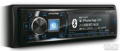 Лот: 13150015. Фото: 1. Alpine CDE-178BT CD/mp3-ресивер. Автомагнитолы