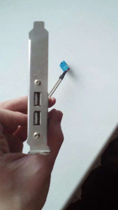 Лот: 9636981. Фото: 1. Задняя планка USB. Другое (комплектующие)