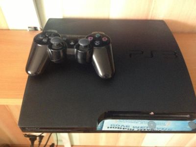 Лот: 2981142. Фото: 1. Playstation 3 slim 160gb (Прошитая... Игровые приставки, консоли