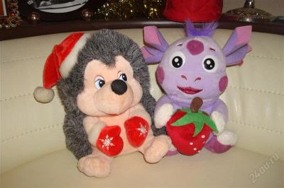 Лот: 825431. Фото: 1. Две мягкие игрушки одним лотом... Другое (дети растут)