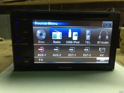 Лот: 14936501. Фото: 1. Автомагнитола Pioneer avh-p3100dvd... Автомагнитолы
