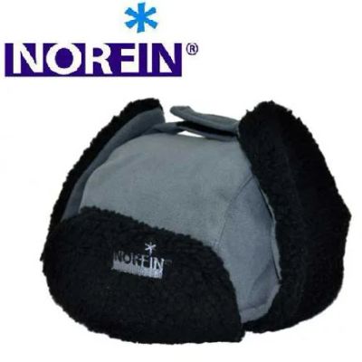 Лот: 10598340. Фото: 1. Шапка-ушанка из флиса Norfin Haukivesi... Головные уборы