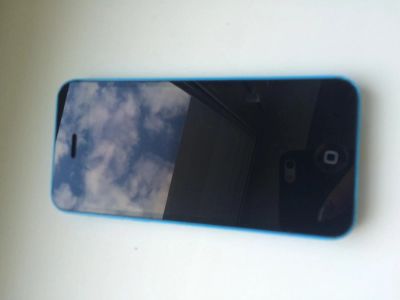 Лот: 7581787. Фото: 1. Iphone 5c blue. Смартфоны
