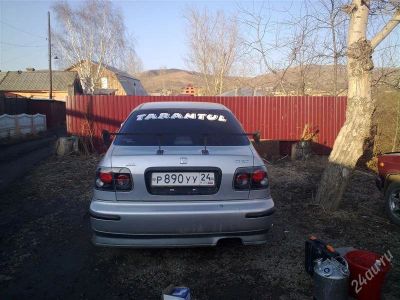Лот: 2603118. Фото: 1. задняя губа 2 на civic ek3 седан. Кузов