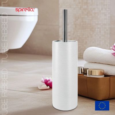 Лот: 24941723. Фото: 1. Ерш с подставкой Spirella Tube-Ribbed... Аксессуары для ванной