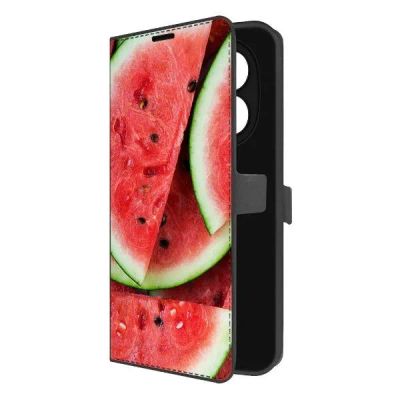Лот: 25542040. Фото: 1. Чехол Krutoff Eco Book "Арбуз... Чехлы, бамперы