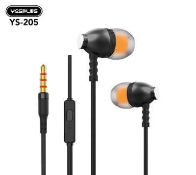 Лот: 22147728. Фото: 1. ГАРНИТУРА YESPLUS YS-205 Black. Наушники, гарнитуры