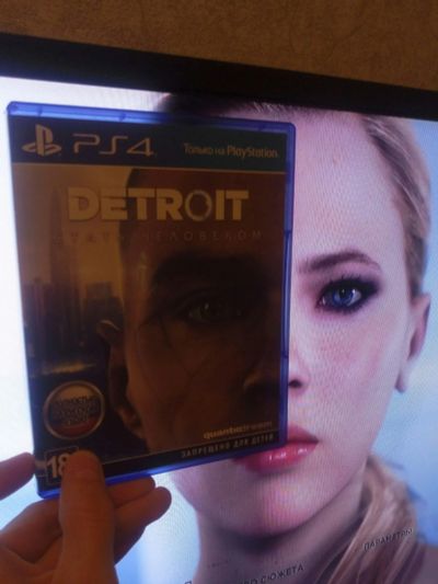 Лот: 12307669. Фото: 1. Detroit: Become Human PS4. Игры для консолей