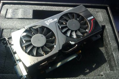 Лот: 5850160. Фото: 1. Видеокарта GeForce GTX 660 MSI... Видеокарты