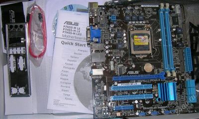 Лот: 2657435. Фото: 1. 1156 asus p7h55-m lx. Материнские платы