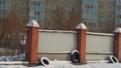 Лот: 8536603. Фото: 1. Продам б/у забор из профлиста. Ворота, заборы, шлагбаумы