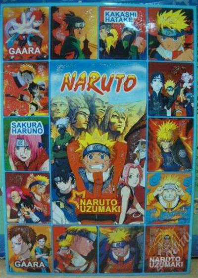 Лот: 1745851. Фото: 1. Наклейки Naruto №3. Другое (творчество)